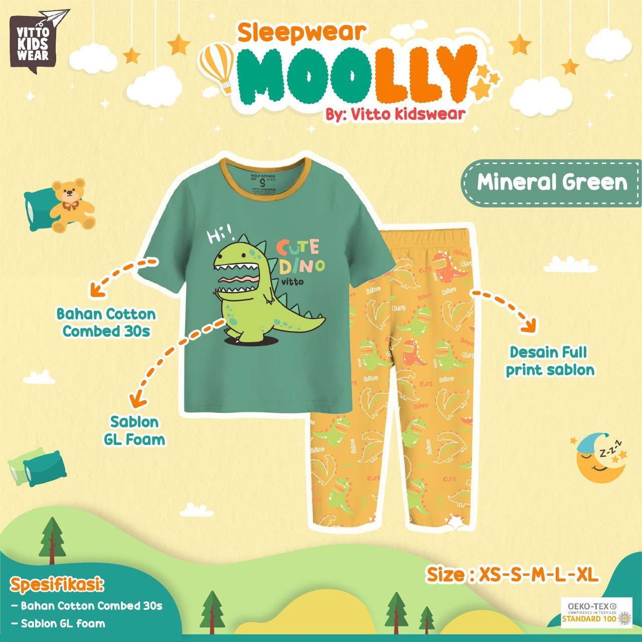 Kapal Gesper Motif Parang