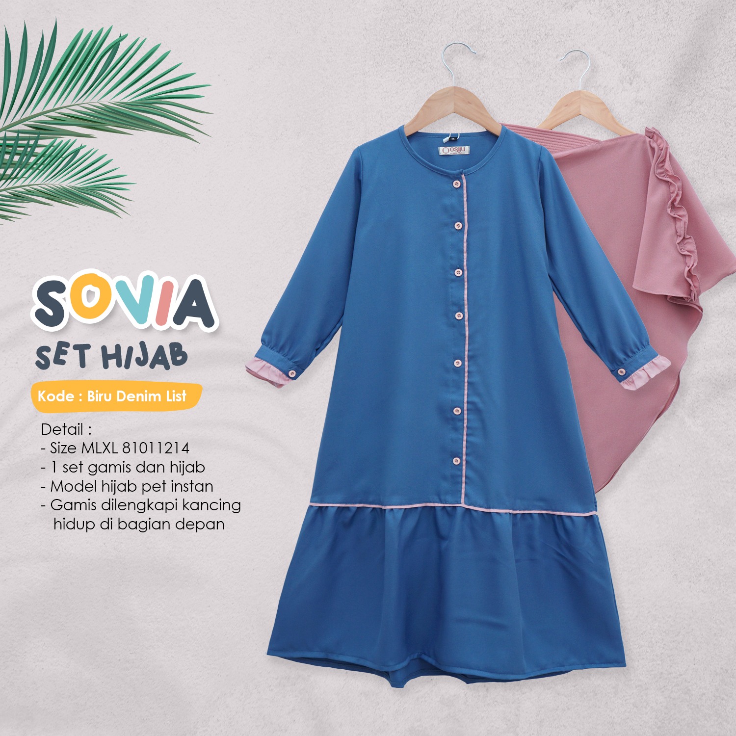 Kapal Gesper Motif Parang