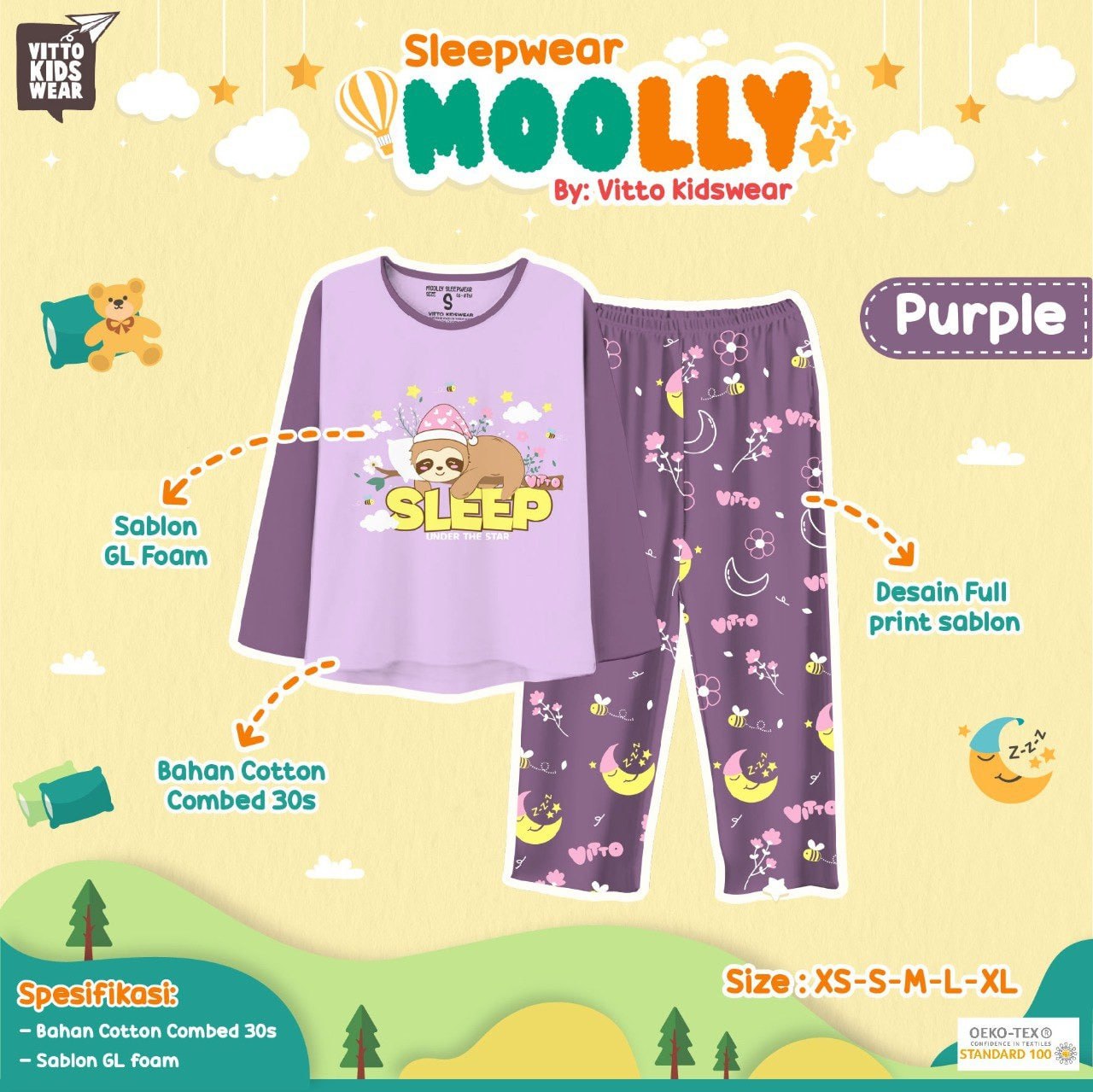 Kapal Gesper Motif Parang