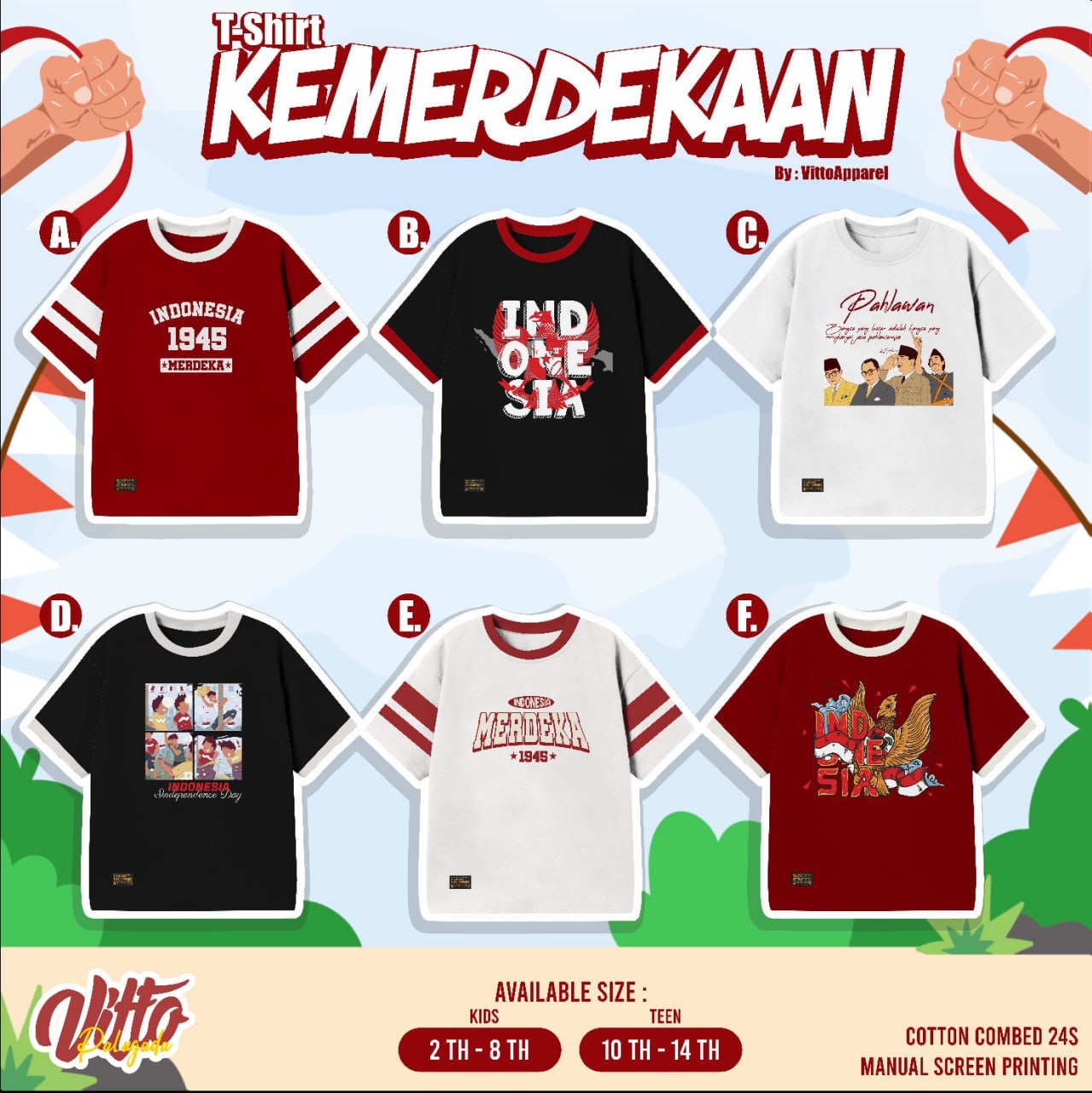 Kapal Gesper Motif Parang
