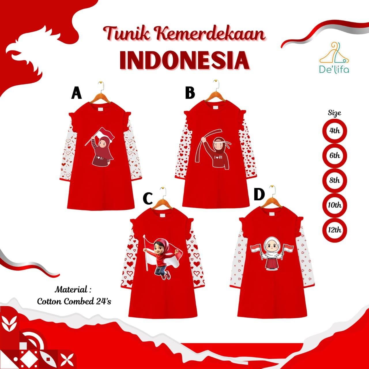 Kapal Gesper Motif Parang