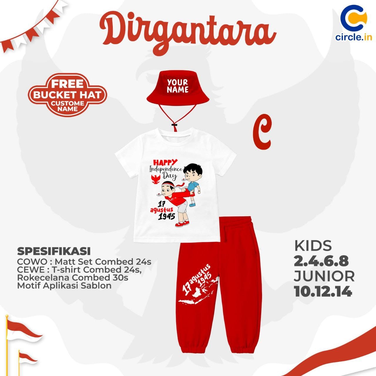 CIR 4.3 C JUN BOY ONESET DIRGANTARA BY CIRCLEIN