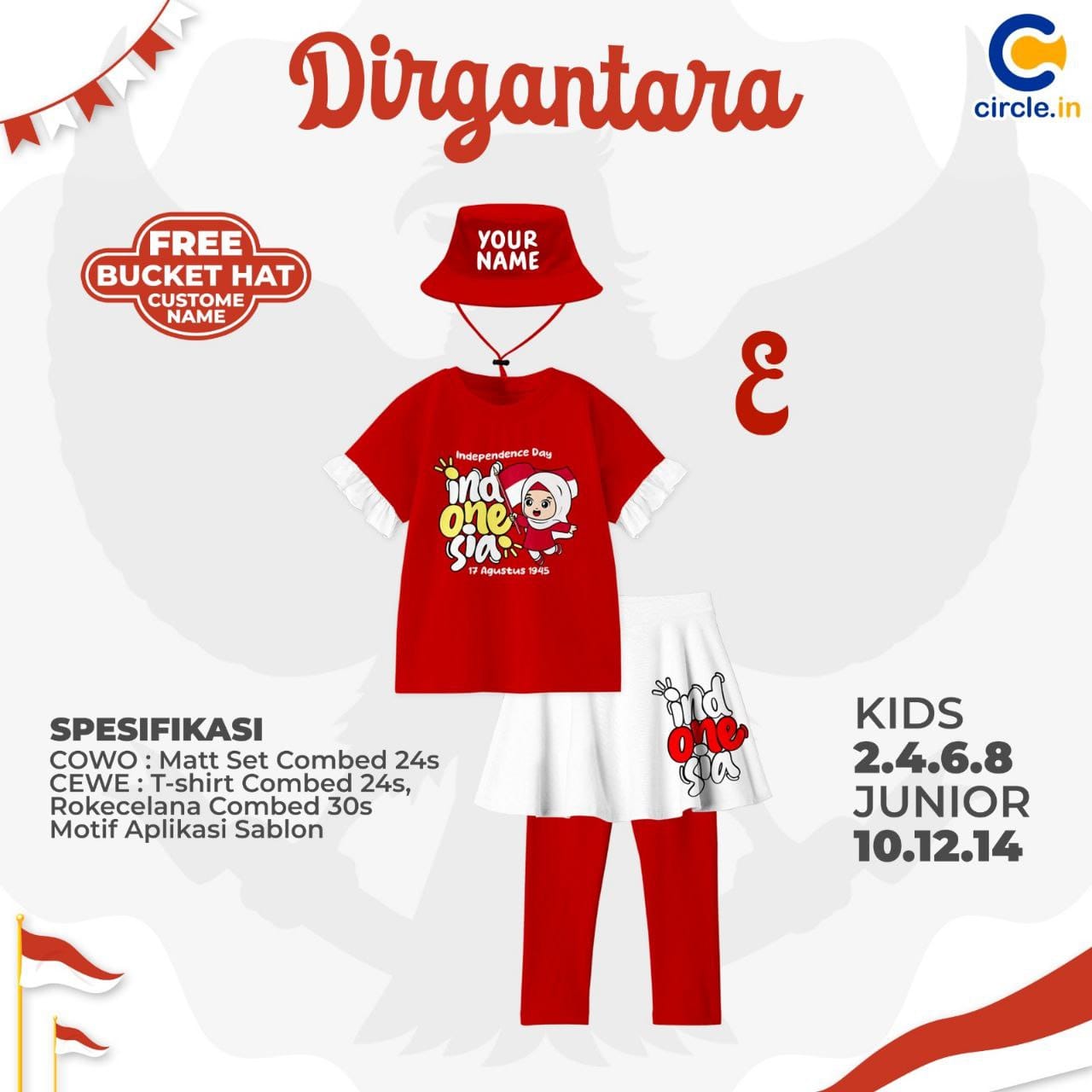 CIR 4.5 E JUN GIRL ONESET DIRGANTARA BY CIRCLEIN