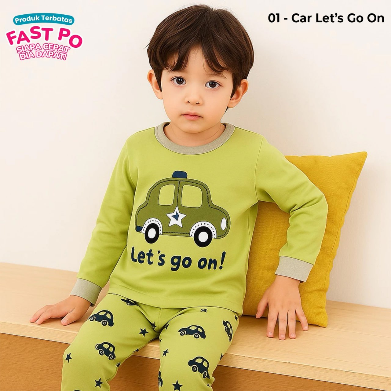 Kapal Gesper Motif Parang