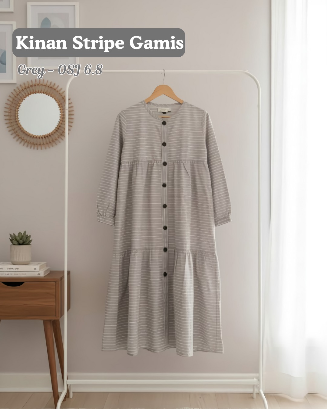 OSJ 6.8 BB  ABU GARIS KINAN GAMIS BY OSIJU CQ