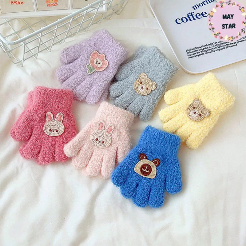 GLV 1.5 SERI 5 CUTE PATCH GLOVES SARUNG TANGAN