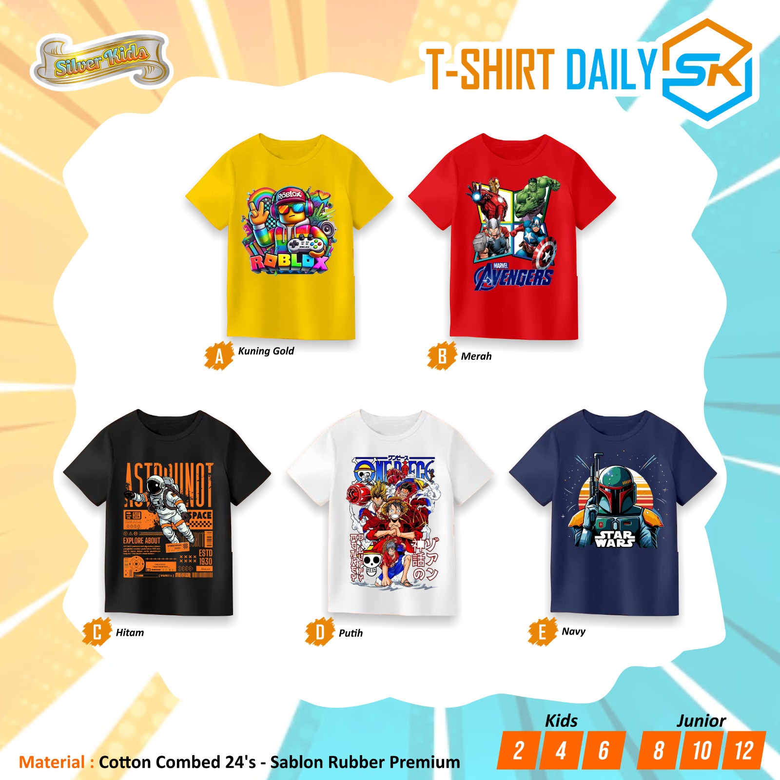 Kapal Gesper Motif Parang