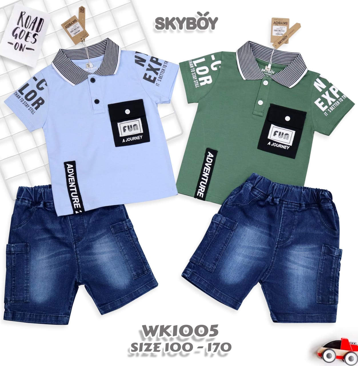 Kapal Gesper Motif Parang