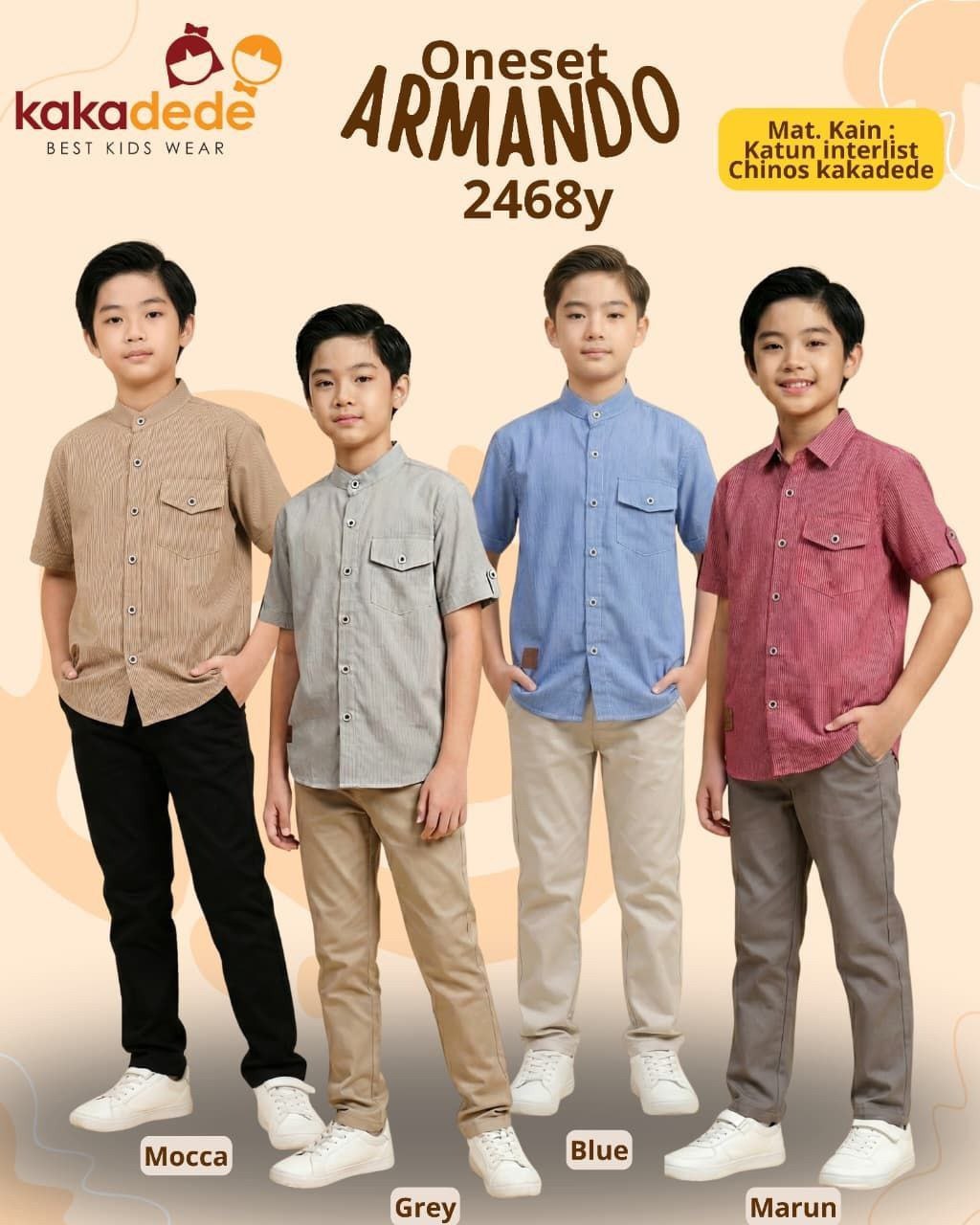 Kapal Gesper Motif Parang