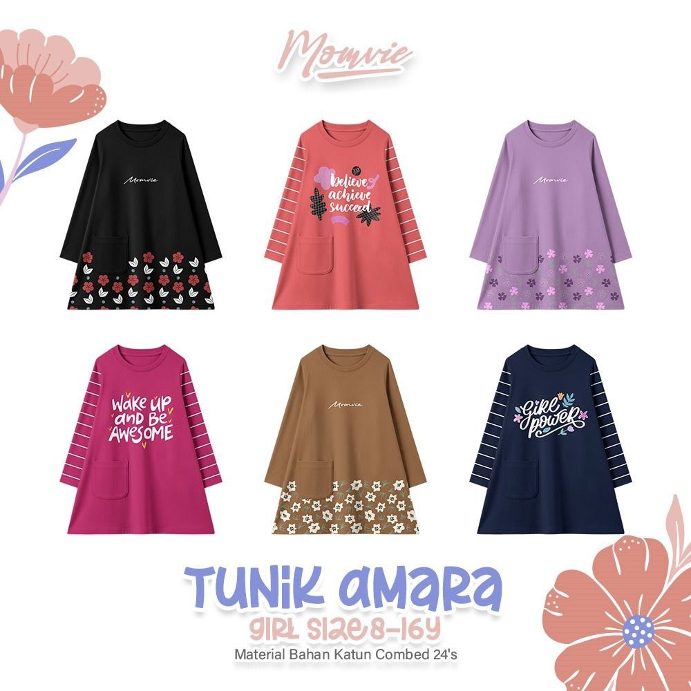 MV 31.6 NAVY TUNIK AMARA BY MOMVIE