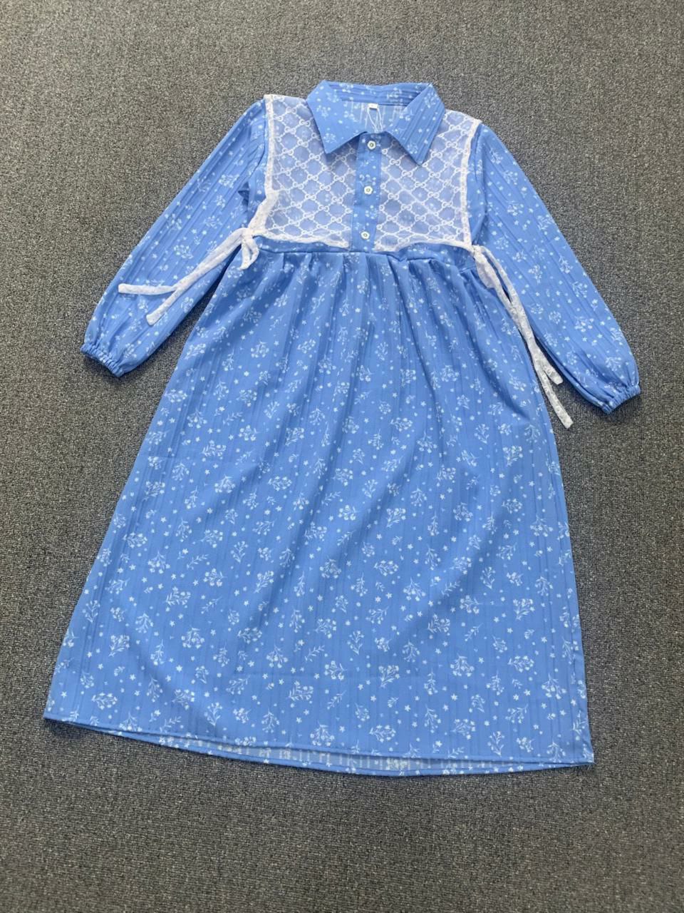 TUF 77.2 JUN BLUE DENIM GAMIS SYAKIRA BY TUFLA