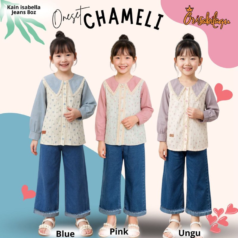 SBL 85.3 PURPLE CHAMELI ONE SET BY ORISABILAQ
