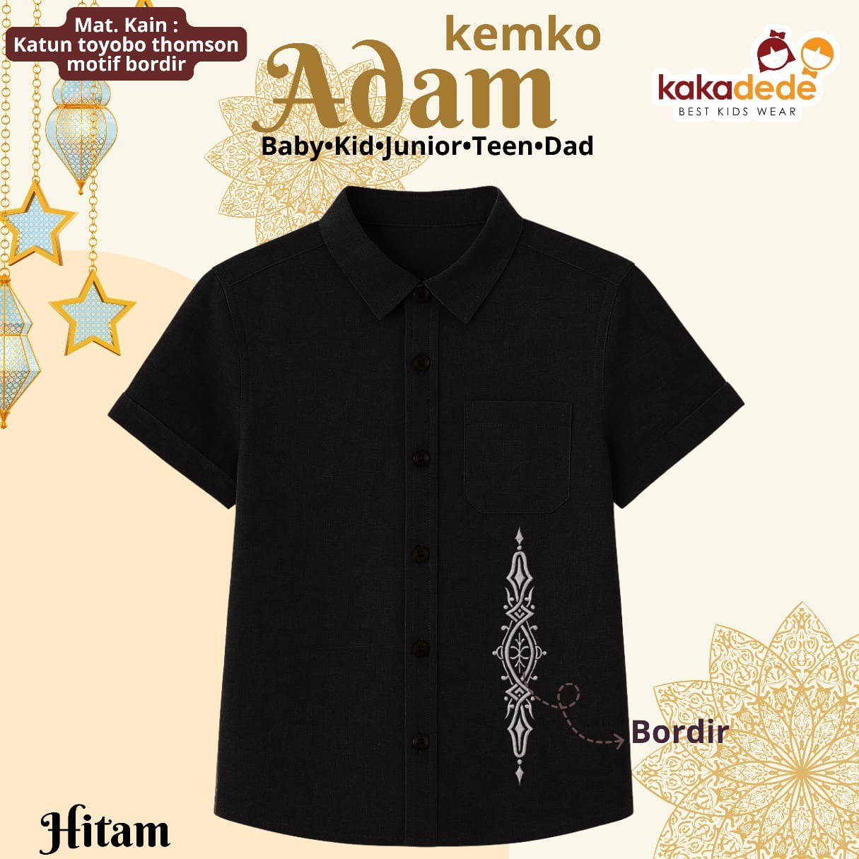 Kapal Gesper Motif Parang