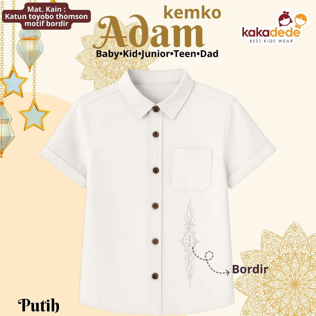 Kapal Gesper Motif Parang