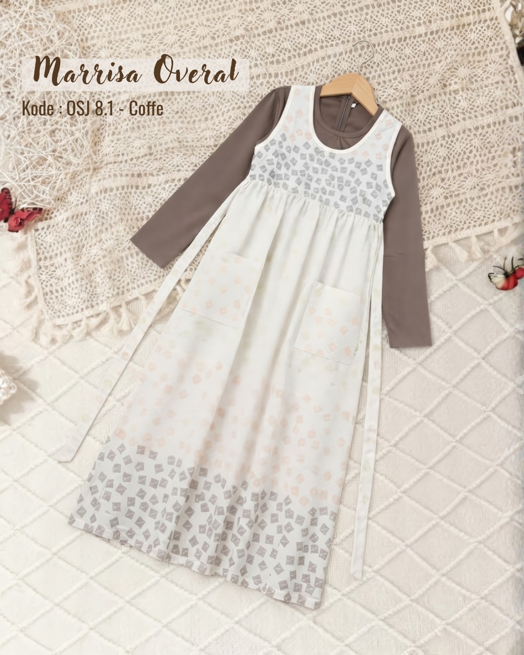 OSJ 8.1 SB COFFEE MARISSA OVERAL GAMIS BY OSIJU CQ