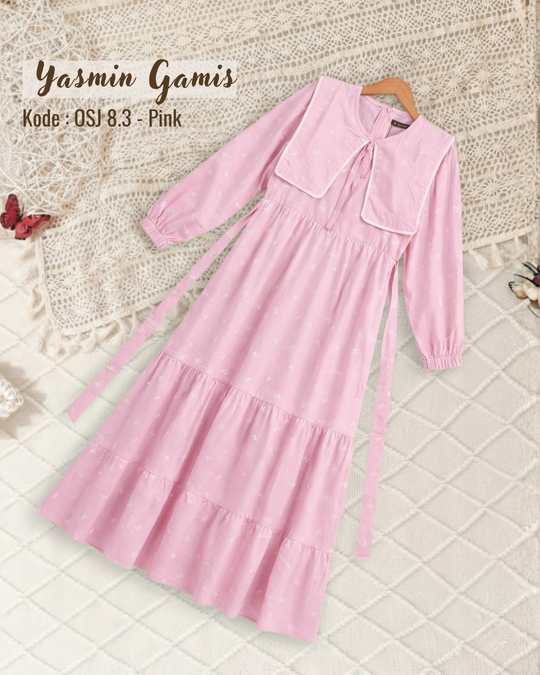 OSJ 8.3 SB YASMIN PINK GAMIS BY OSIJU CQ