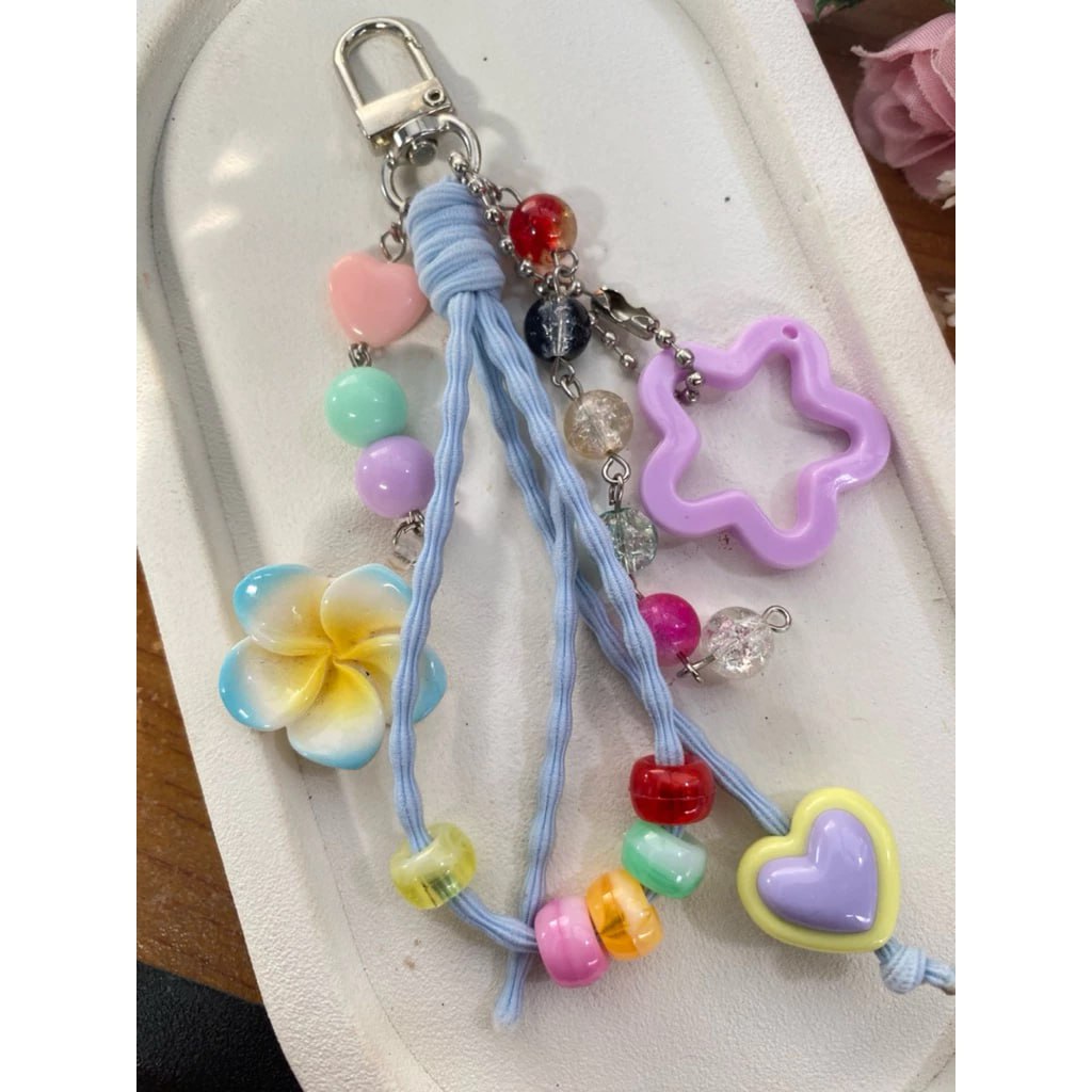 KC 16.1 SERI 14 CLAY STRAP BAG CHARM KEY CHAIN