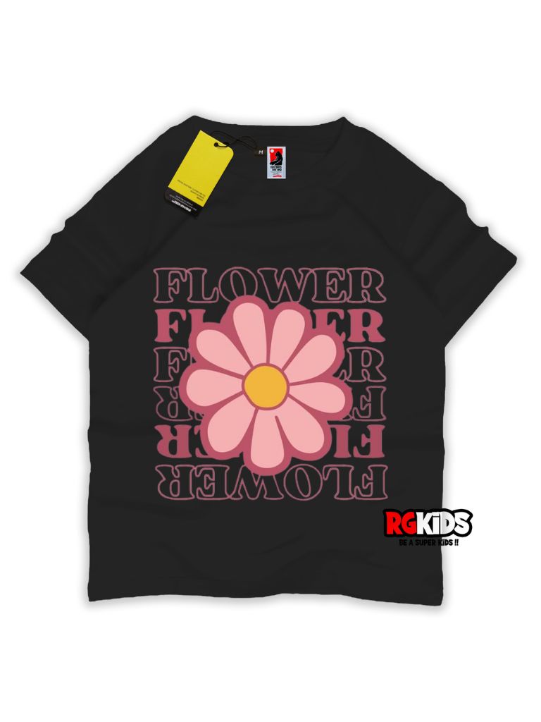 TB 134.1 JUN BLACK FLOWERS ATASAN CEWE BY RAYINTYA