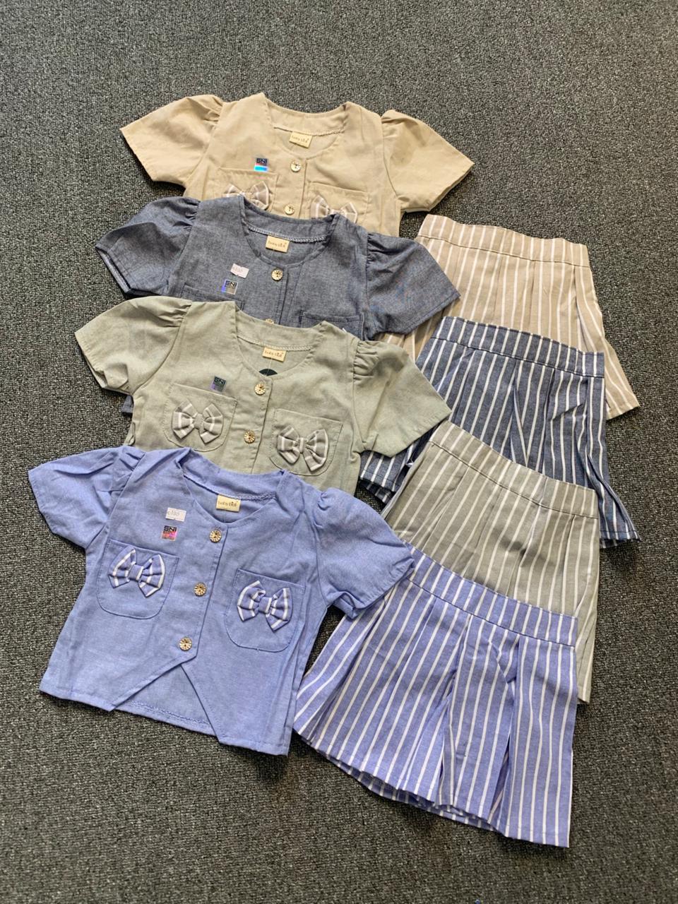 BBY 25.9 POCKET RIBBON SET BABY L BY OLIVIA