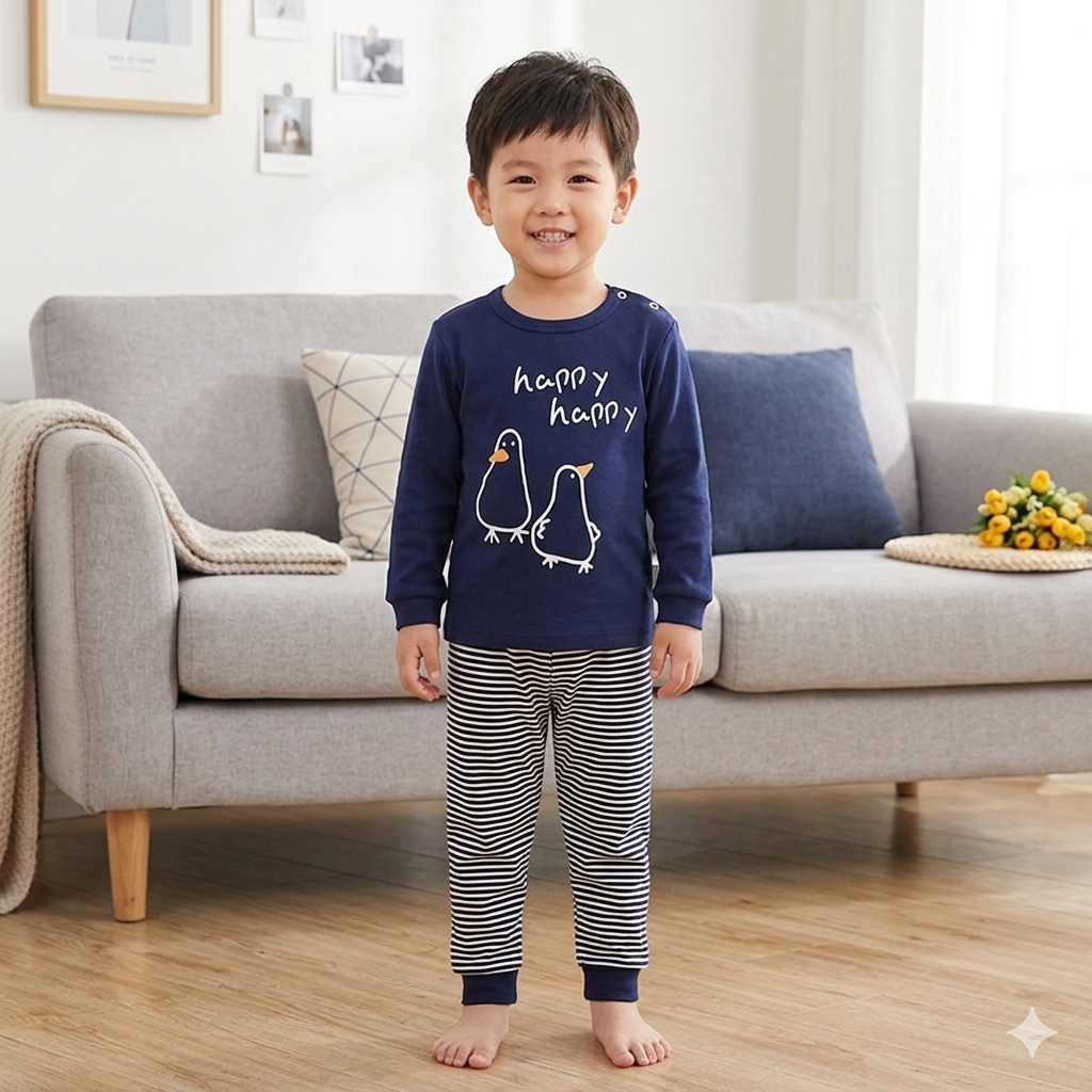 PYM 12.5 SML HAPPY HAPPY PJG  PIYAMA SHEYA