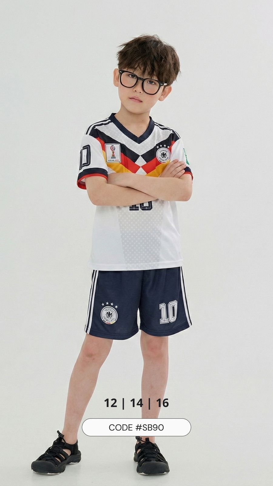 BYN 1.4 WHITE JERMAN 10 SET JERSEY BY BEYOND