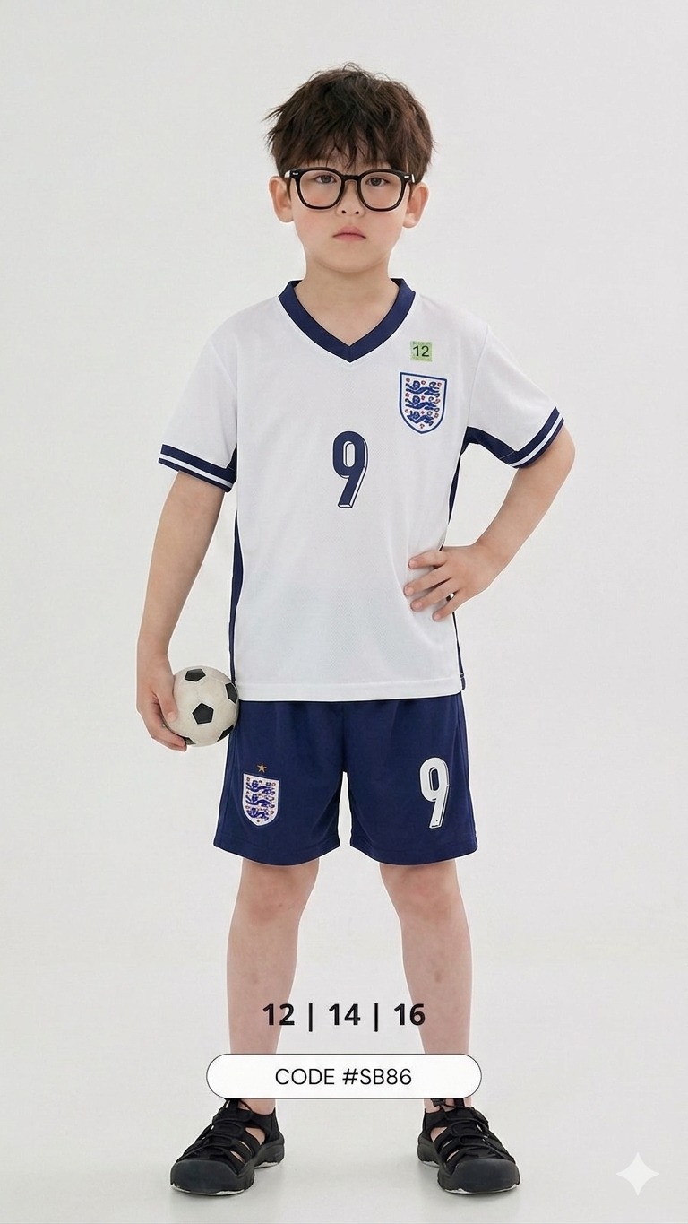 BYN 1.7 WHITE INGGRIS 9 SET JERSEY BY BEYOND
