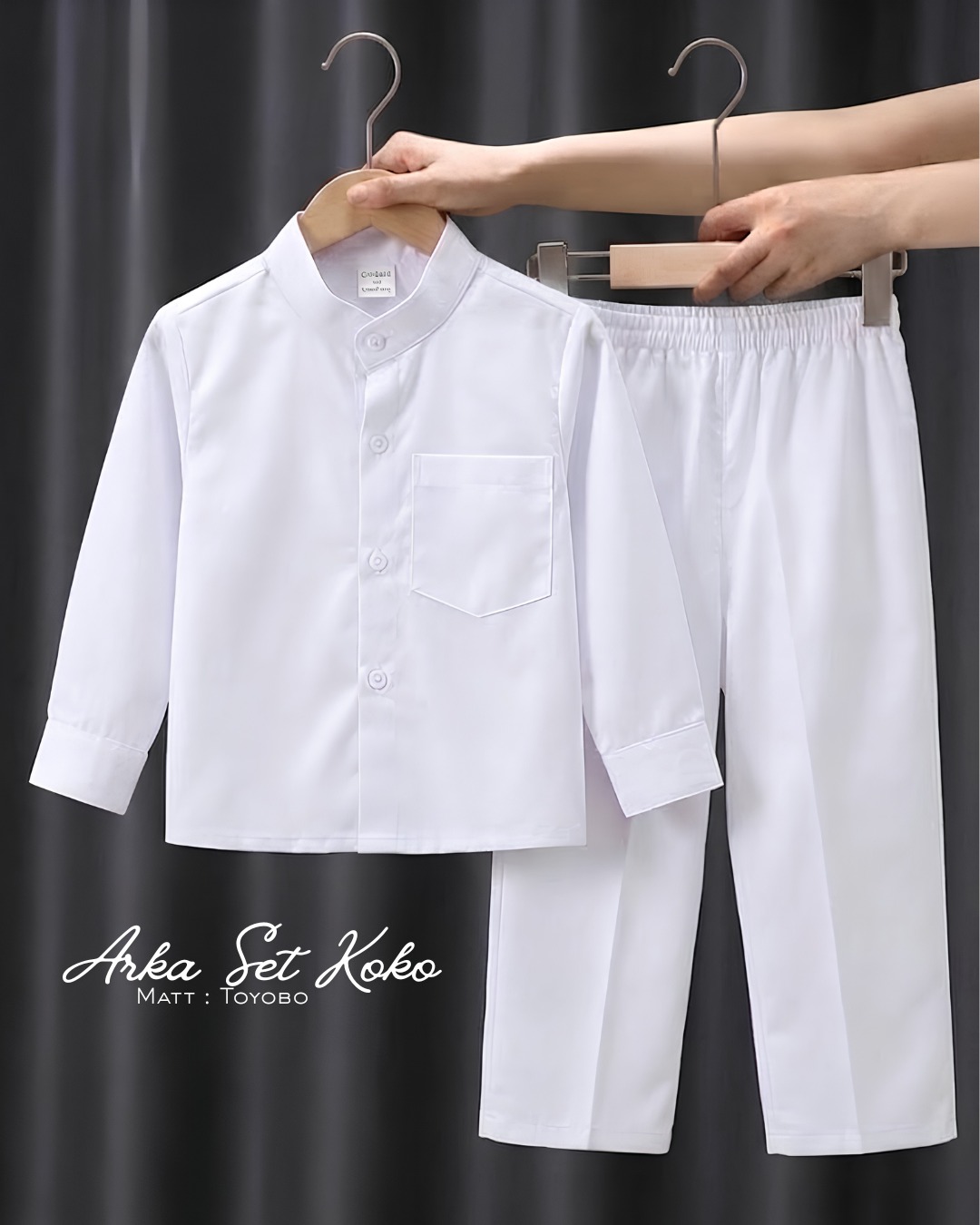 TUF 91.2 ARKA PJG TOYOBO SET KOKO PUTIH BY TUFLA