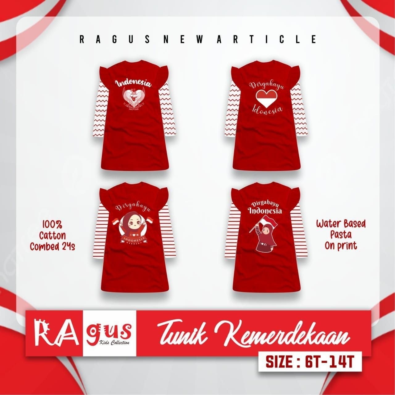 RAG 54.4 D DIRGAHAYU TUNIK KEMERDEKAAN BY RAGUS