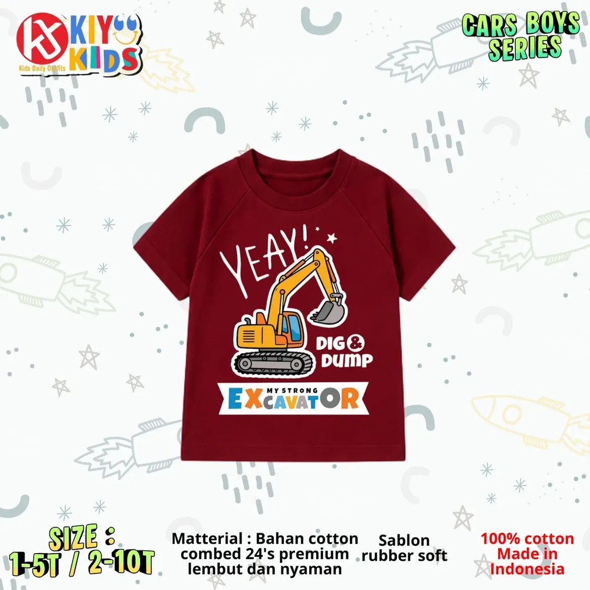 Kapal Gesper Motif Parang