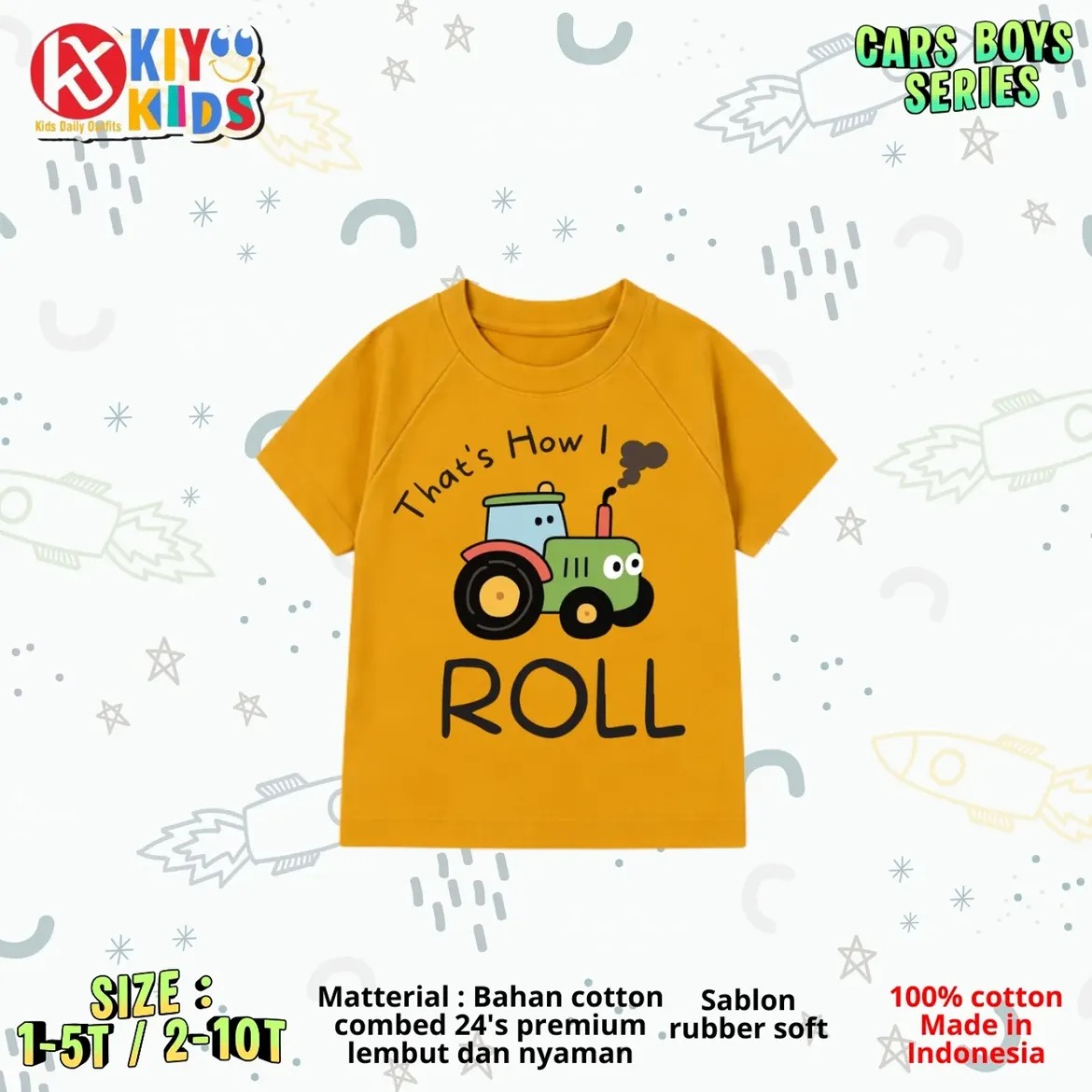 Kapal Gesper Motif Parang