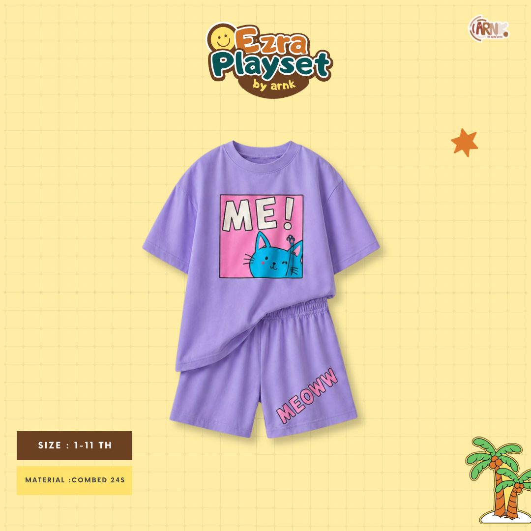 ARNK 5.1 LILAC MEOWW JUN EZRA PLAYSET BY ARNK