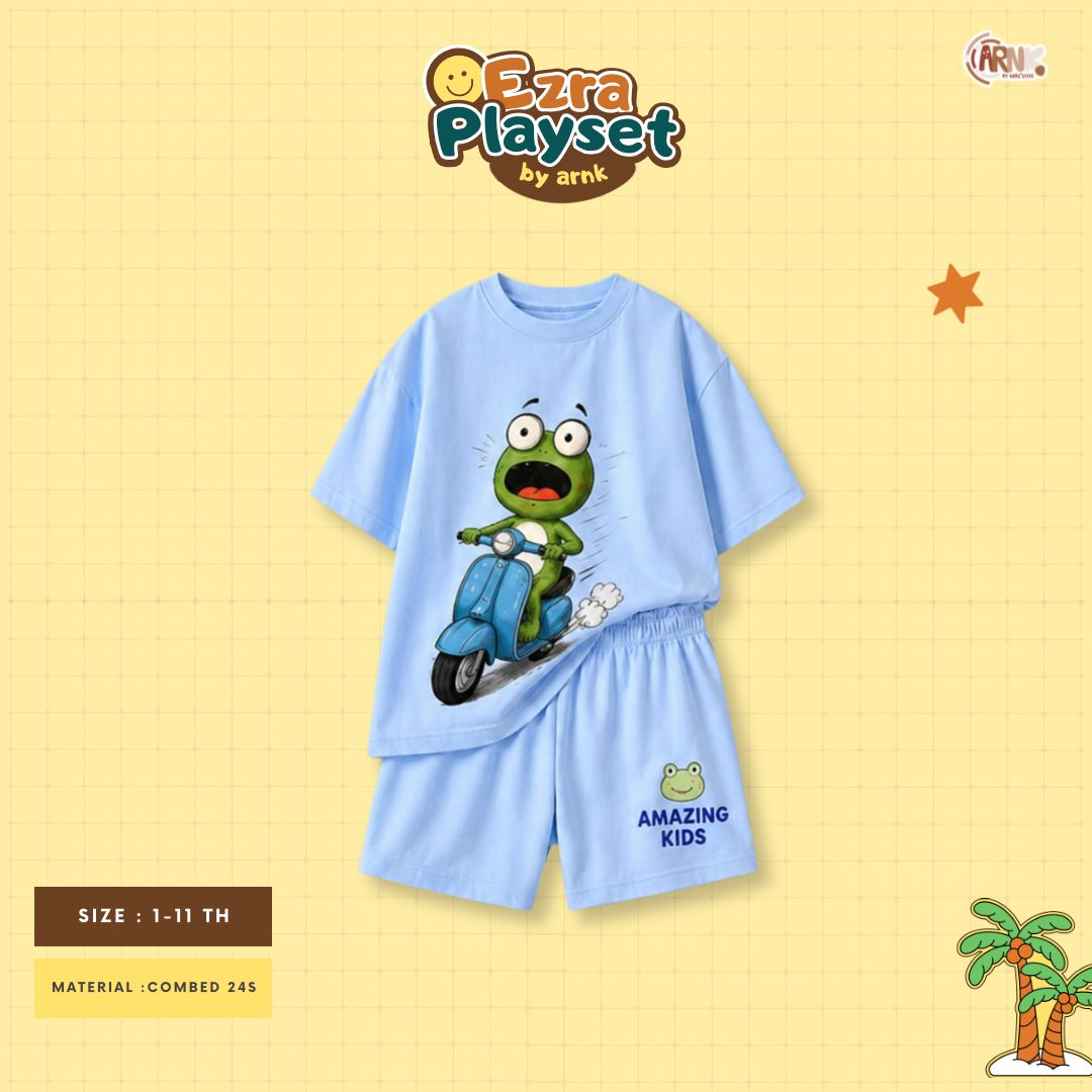 ARNK 5.3 BLUE FROG KIDS EZRA PLAYSET BY ARNK