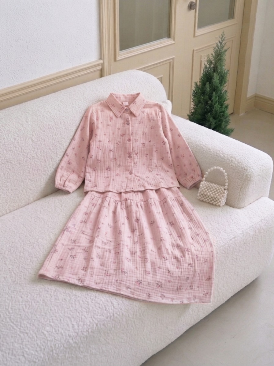 TUF 99.4 DUSTY PINK JUN FLORA ONESET BY TUFLA