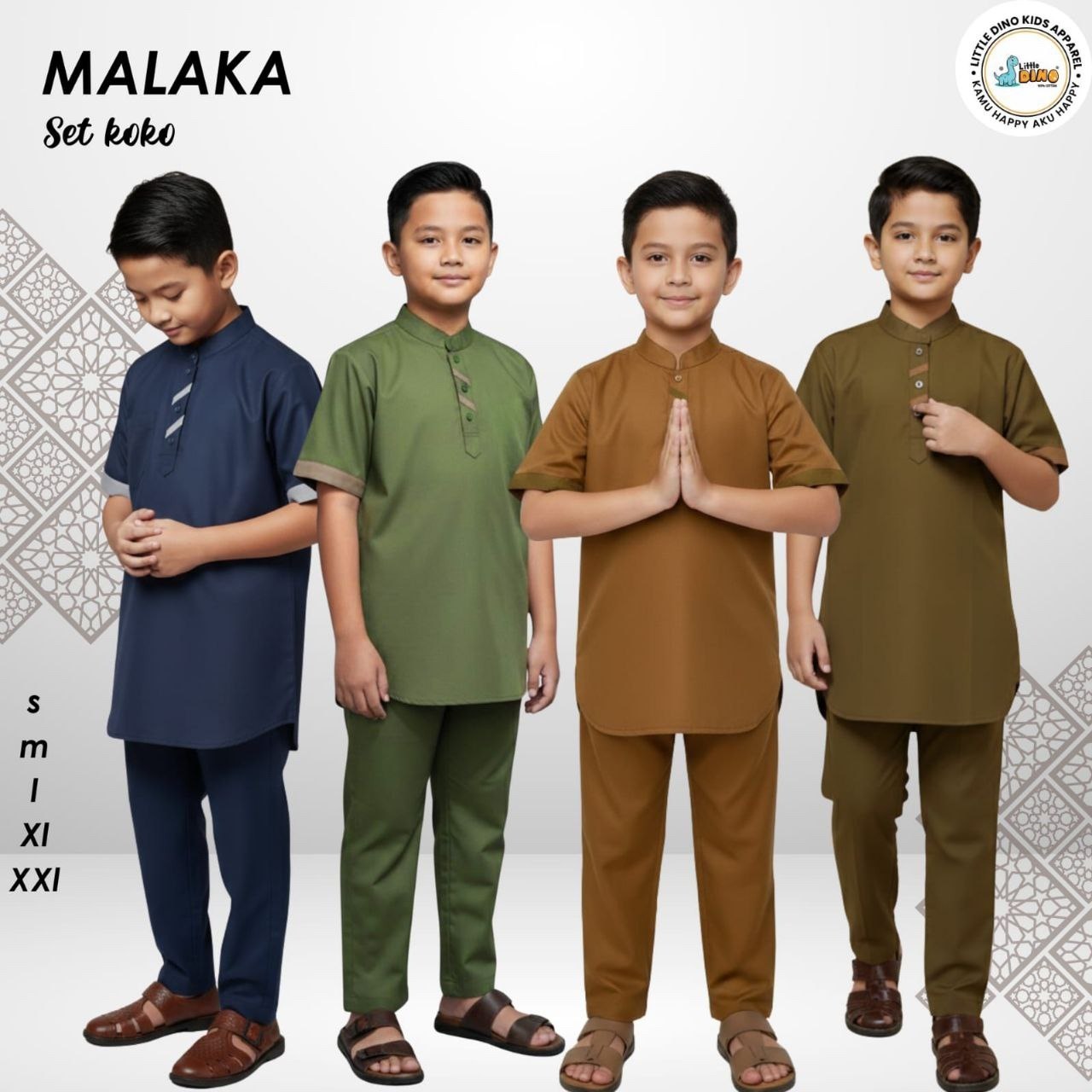 Kapal Gesper Motif Parang
