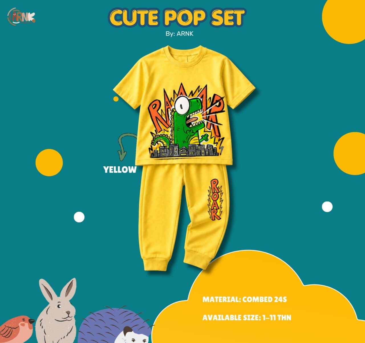 Kapal Gesper Motif Parang