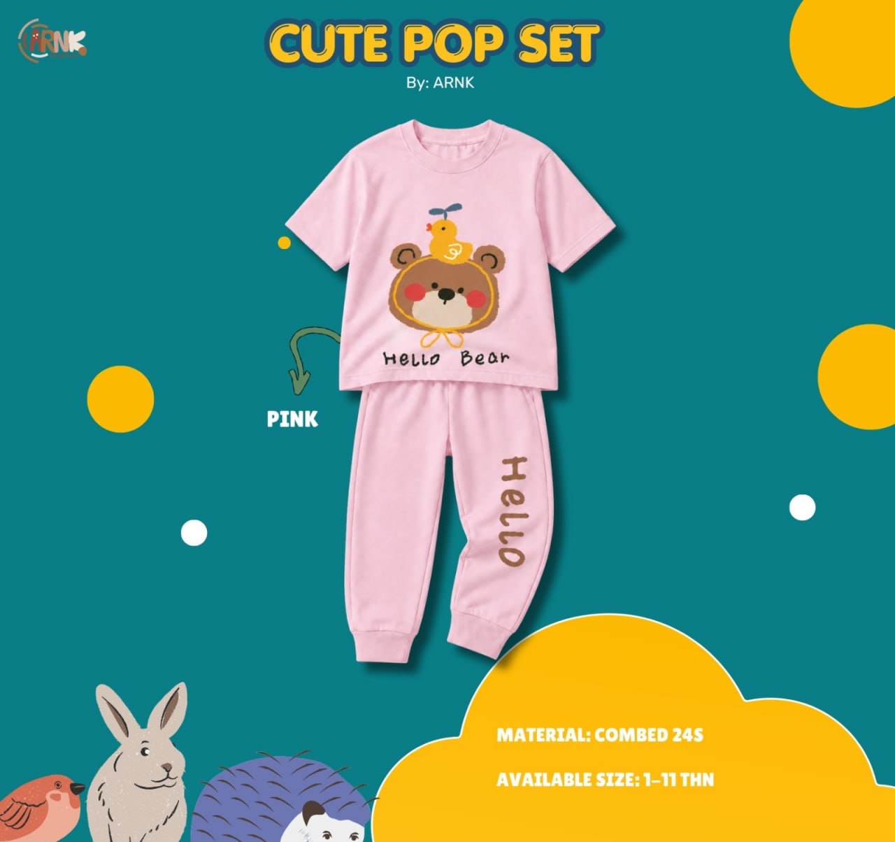 Kapal Gesper Motif Parang