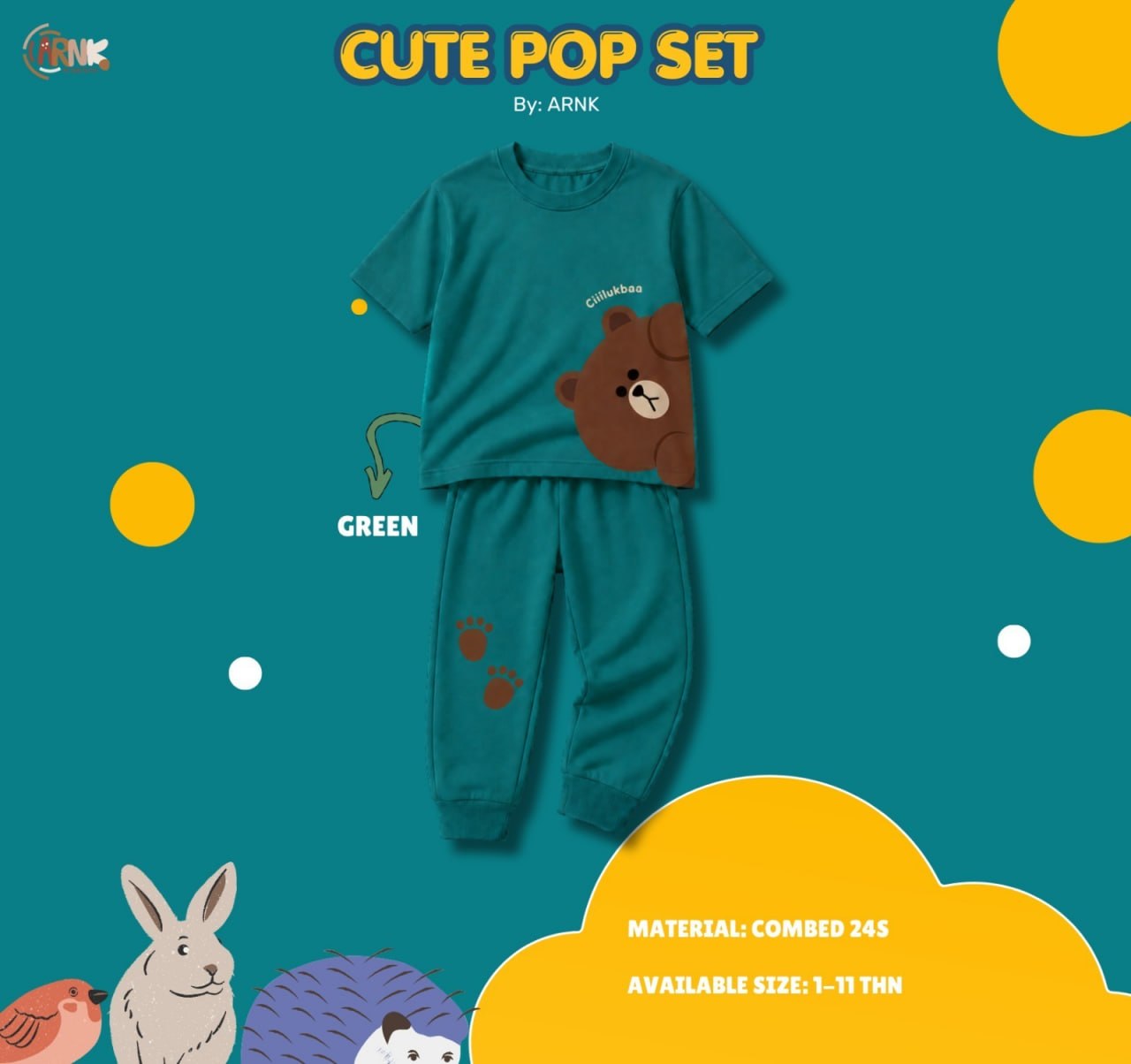 Kapal Gesper Motif Parang