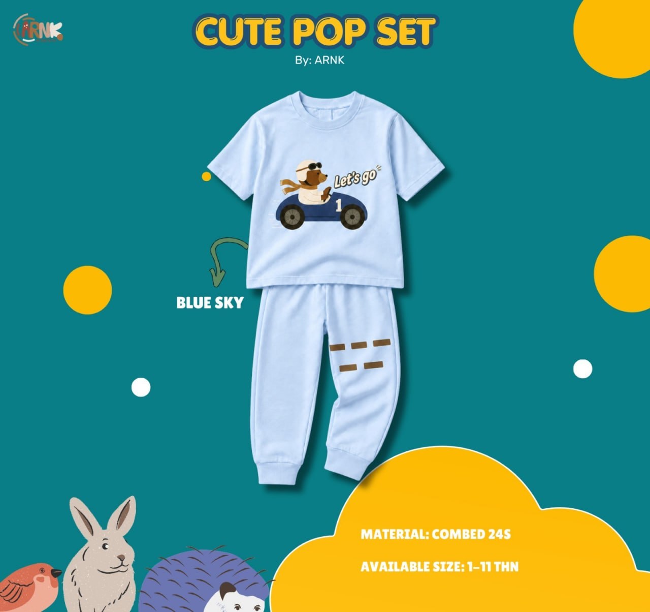 Kapal Gesper Motif Parang