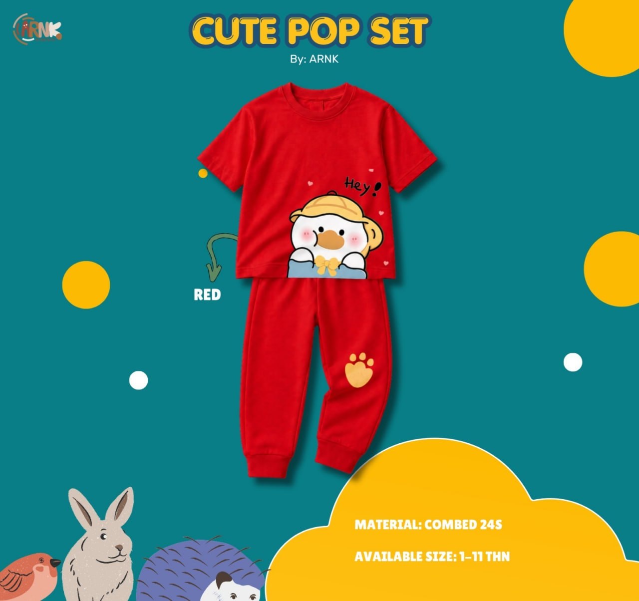 Kapal Gesper Motif Parang
